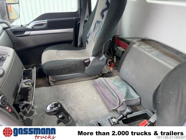 Special purpose truck MAN TGS 33.440 6x6 BB, Stahlmulde ca. 10m³, hydr.