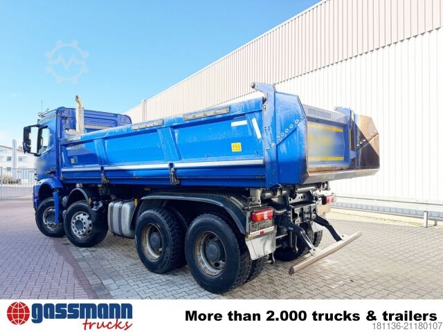 Tipper truck Mercedes-Benz Arocs 4148 K 8x4/4, Grounder, Retarder, Bordmatik