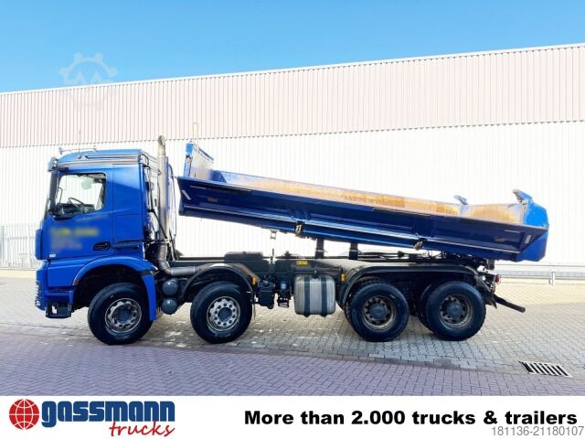 Tipper truck Mercedes-Benz Arocs 4148 K 8x4/4, Grounder, Retarder, Bordmatik