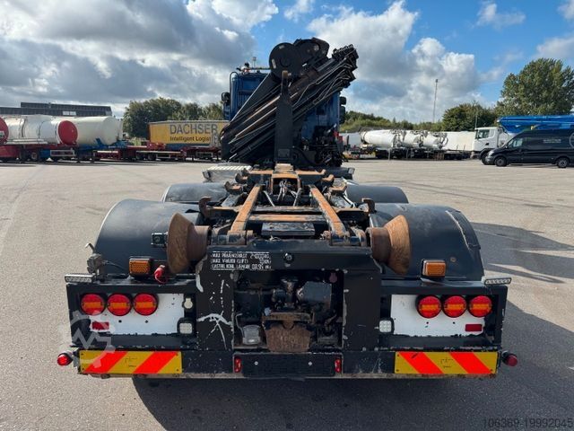 Truck mounted crane SCANIA G480 8x2*6 Hakenlift / Hiab 244 EP-5 Hipro
