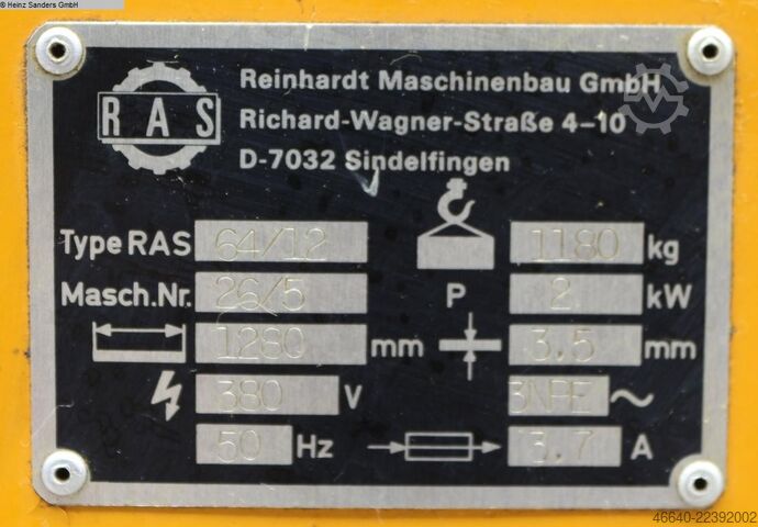 Folding Machine RAS 64.12