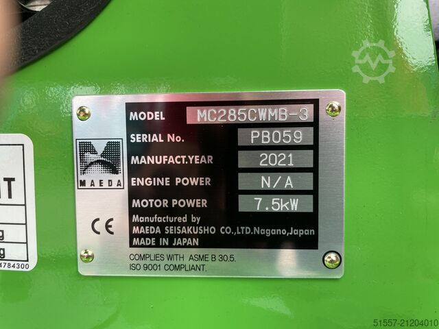 Mobilkran Maeda MC 285CWMB-3 | 2021