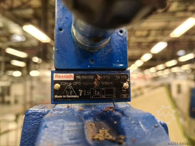 High pressure cylinder press unit +cntrl ManuMatik KraussMaffei