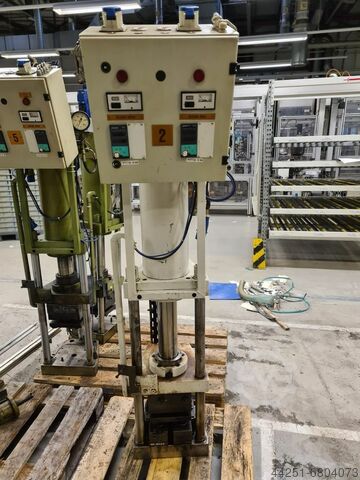 High pressure cylinder press unit +cntrl ManuMatik KraussMaffei