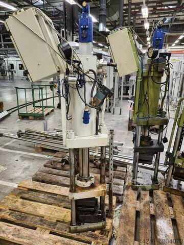 High pressure cylinder press unit +cntrl ManuMatik KraussMaffei