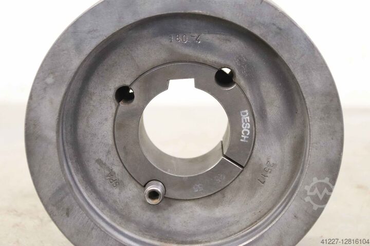 4-groove V-belt pulley Guss SPA 180-4 (13 mm)