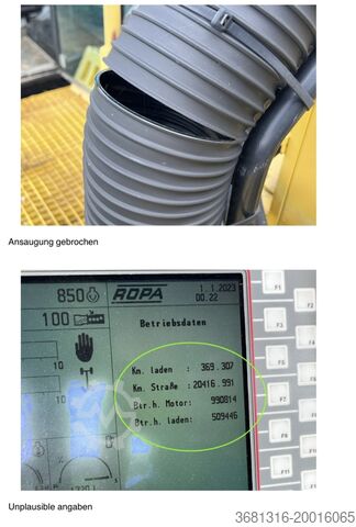 Erntemaschine / Mähdrescher / Maisernte Palandt Nawaro / MAN Bunkermaus / Erntemaschine