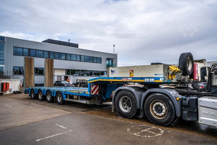 Tieflader MAX TRAILER MAX TRAILER 110-F-S44+3XSTEERING/DIR.