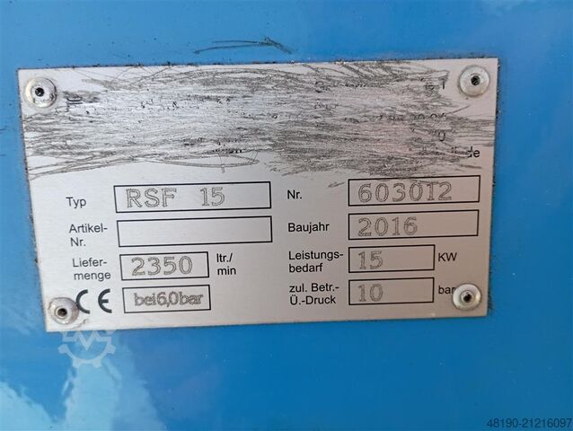 Schraubenkompressor S014400 Renner 603012