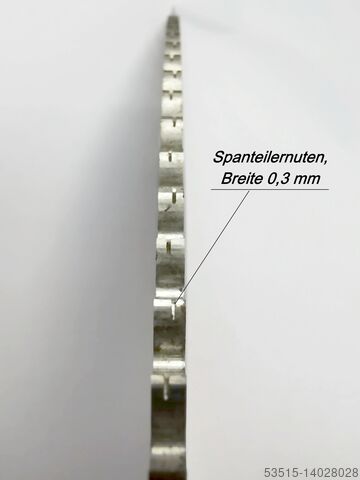 Sägeblattschleifmaschine Spanteilernuten E-Mechatronic AS4-STN