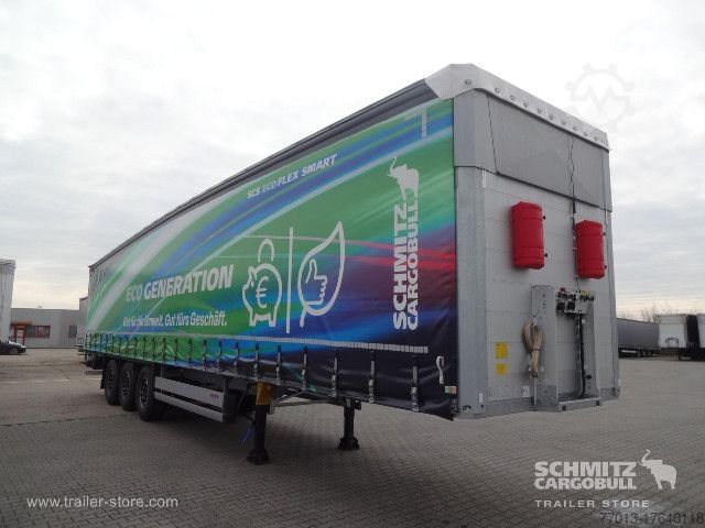 Open semitrailer with tarp Schmitz Cargobull Curtainsider Standard