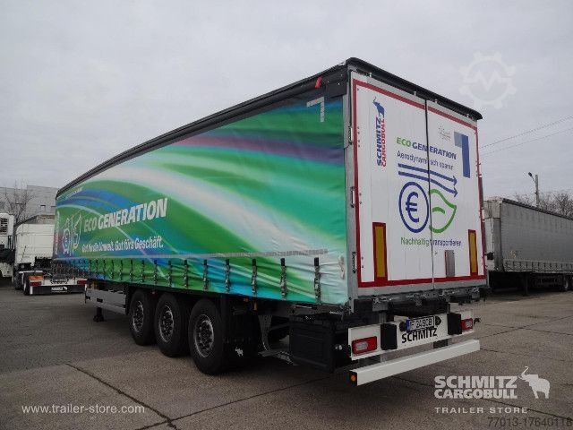 Open semitrailer with tarp Schmitz Cargobull Curtainsider Standard