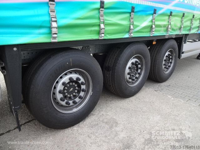 Open semitrailer with tarp Schmitz Cargobull Curtainsider Standard