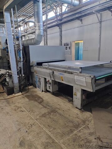 Complete lacquering line Heesemann Cefla LSM 8 , ROCTRE, AQUADRY
