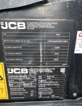 Telescopic forklift JCB 540-140