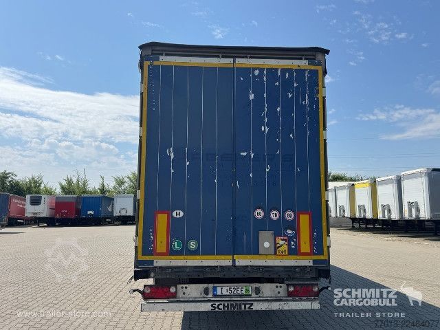 Auflieger mit Pritsche & Plane Schmitz Cargobull Curtainsider Mega