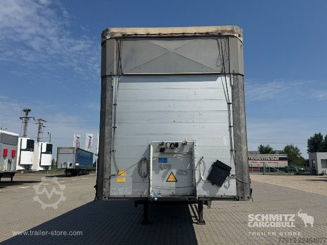 Auflieger mit Pritsche & Plane Schmitz Cargobull Curtainsider Mega
