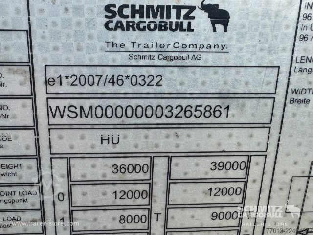 Auflieger mit Pritsche & Plane Schmitz Cargobull Curtainsider Mega
