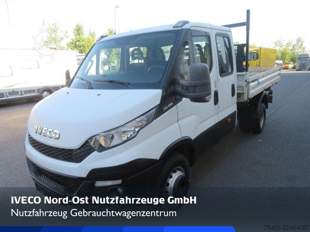 Transporter mit Kipper IVECO 70C17DK