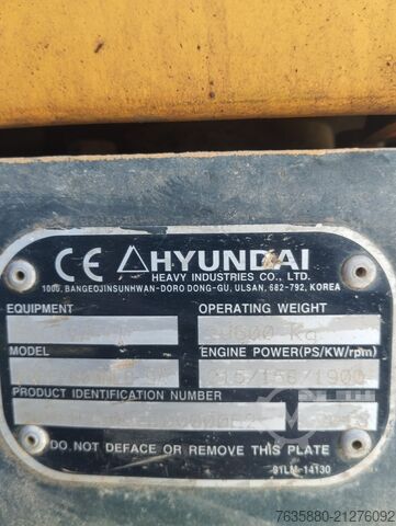 Crawler excavator Hyundai R300 NLC-9A