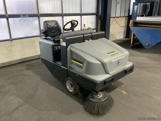 Aufsitz Kehr Maschine Batterie Kärcher KM120/250 Rbp Pack 76 Stunden