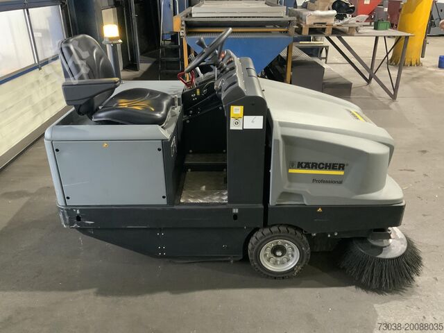 Aufsitz Kehr Maschine Batterie Kärcher KM120/250 Rbp Pack 76 Stunden