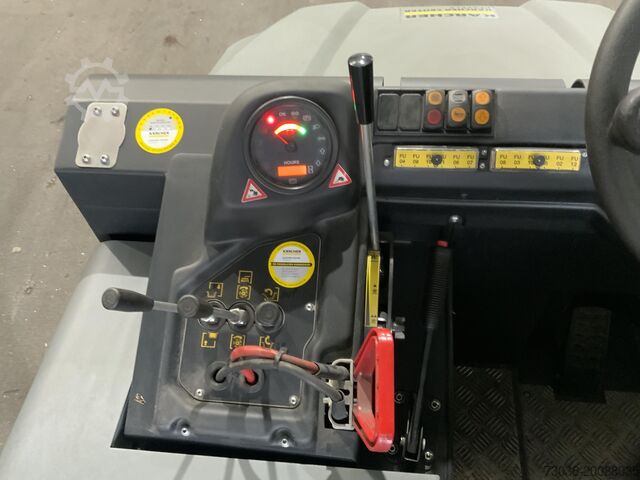 Aufsitz Kehr Maschine Batterie Kärcher KM120/250 Rbp Pack 76 Stunden