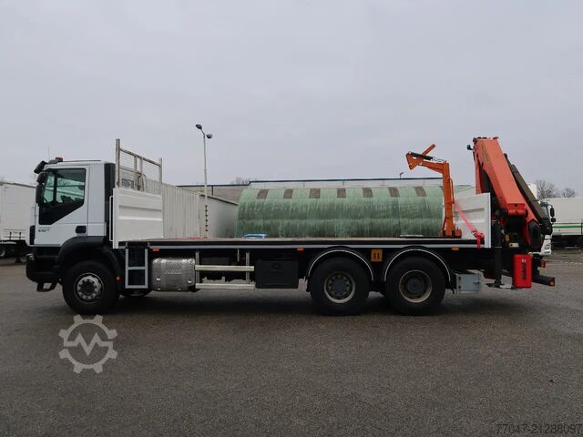 Kranwagen Iveco Trakker 410 6x4 Euro 6 Full Steel, Palfinger 20...