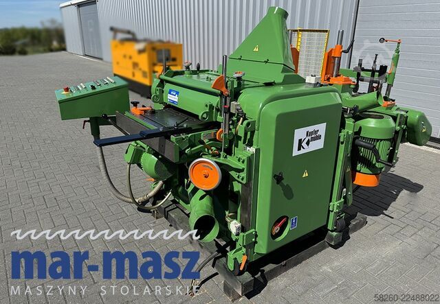 Vierseiten-Nasshobel KUPFERMUHLE 60 na 5 głowic 60cm do bali 