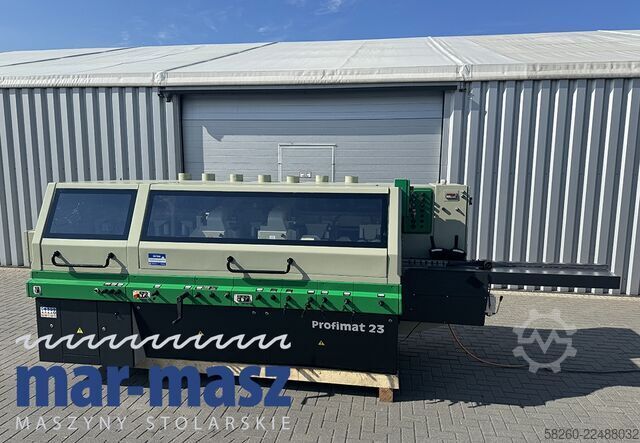 Vierseitige Hobelmaschine mit 7 Köpfen WEINIG PROFIMAT 23
