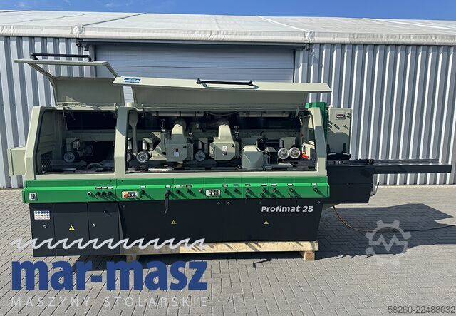 Vierseitige Hobelmaschine mit 7 Köpfen WEINIG PROFIMAT 23