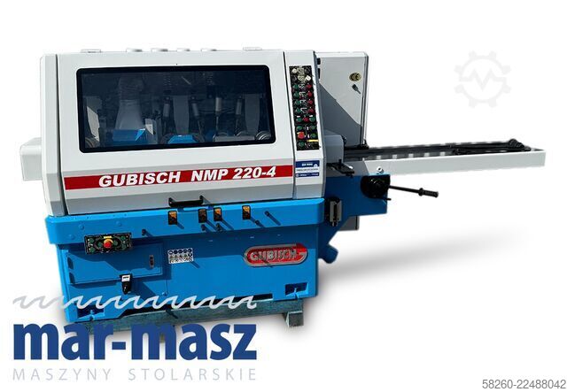 Vier-Seiten-Hobelmaschine GUBISCH NMP 220/4