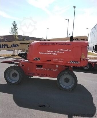 Telescopic work platform JLG 660 SJ Diesel 22,31 m