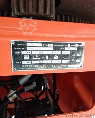 Telescopic work platform JLG 660 SJ Diesel 22,31 m
