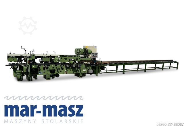 Vierseitenhobelmaschine mit 8 Köpfen WEINIG Hydromat 22 AL z podajnikiem