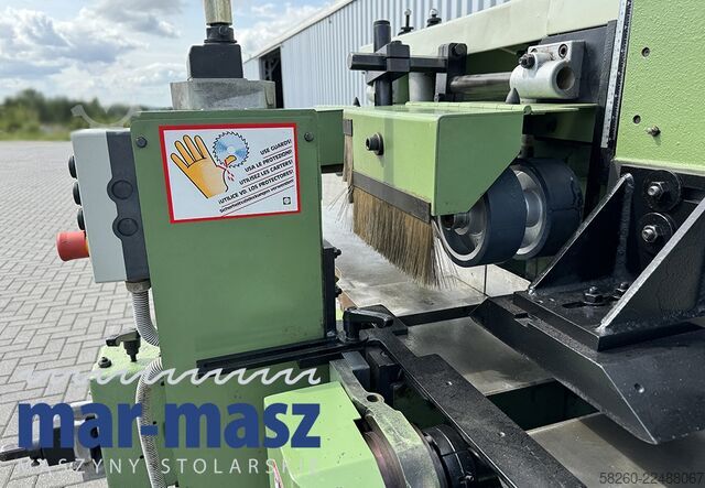 Vierseitenhobelmaschine mit 8 Köpfen WEINIG Hydromat 22 AL z podajnikiem