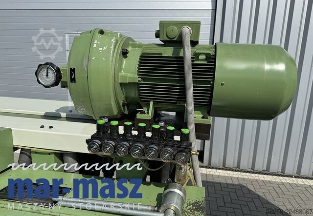 Vierseitenhobelmaschine mit 8 Köpfen WEINIG Hydromat 22 AL z podajnikiem
