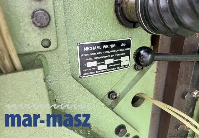 Vierseitenhobelmaschine mit 8 Köpfen WEINIG Hydromat 22 AL z podajnikiem