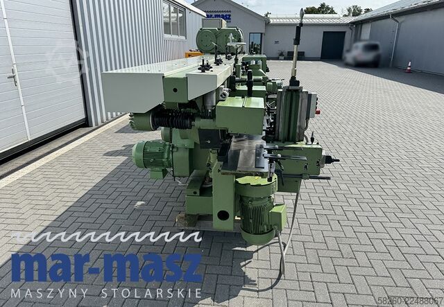 Vierseitenhobelmaschine mit 8 Köpfen WEINIG Hydromat 22 AL z podajnikiem