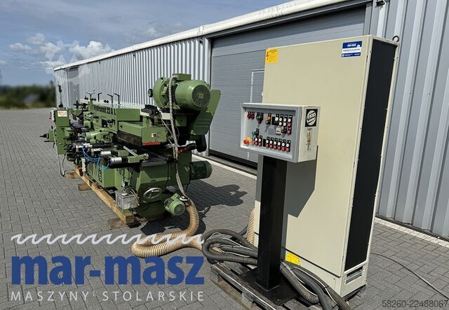 Vierseitenhobelmaschine mit 8 Köpfen WEINIG Hydromat 22 AL z podajnikiem