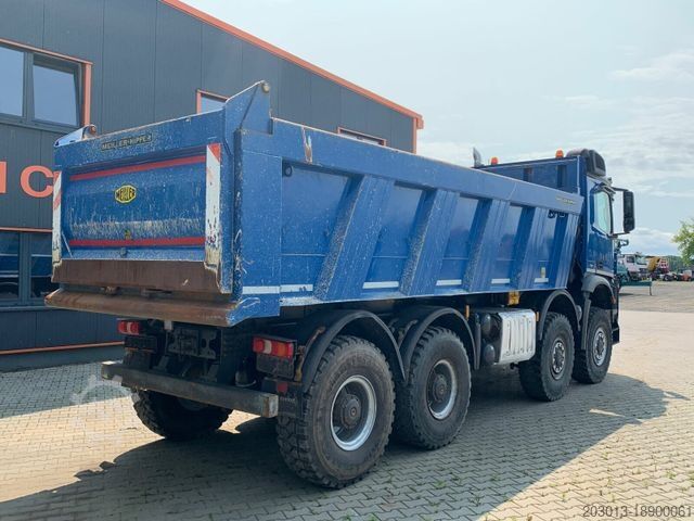Tipper truck MERCEDES-BENZ AROCS 4145 8x8 EURO6 Muldenkipper TOP!