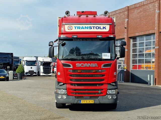 Refrigerated/frozen transport Scania R580 Topline 6x2*4 Frigo + Burg trailer - Retar...