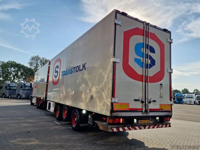 Refrigerated/frozen transport Scania R580 Topline 6x2*4 Frigo + Burg trailer - Retar...