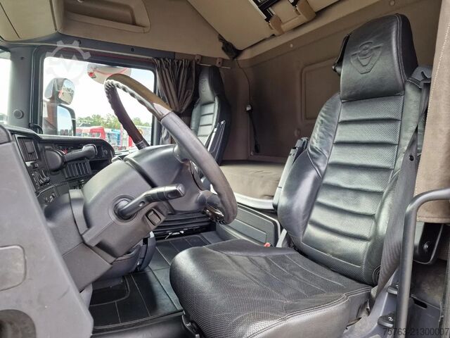 Refrigerated/frozen transport Scania R580 Topline 6x2*4 Frigo + Burg trailer - Retar...