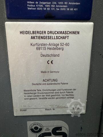 Offset printing press Heidelberg PM 52-2