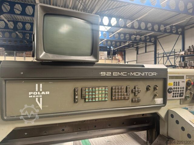 Papierschneidemaschine Polar Mohr 92 EMC Monitor