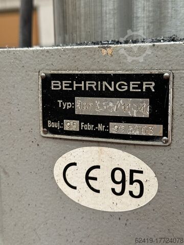Bandsäge BEHRINGER HBP 530-1104 GA