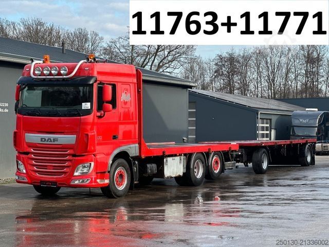 Spezial-LKW DAF XF 4106x2 BL  & MTDK Plattform-Zug