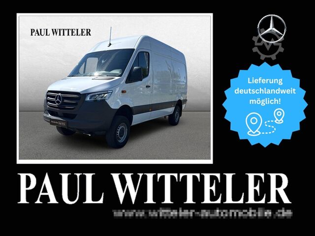 Kastenwagen hoch MERCEDES-BENZ Sprinter 319 4x4/SCHWINGSITZ/KAMERA/AHK3,50TO