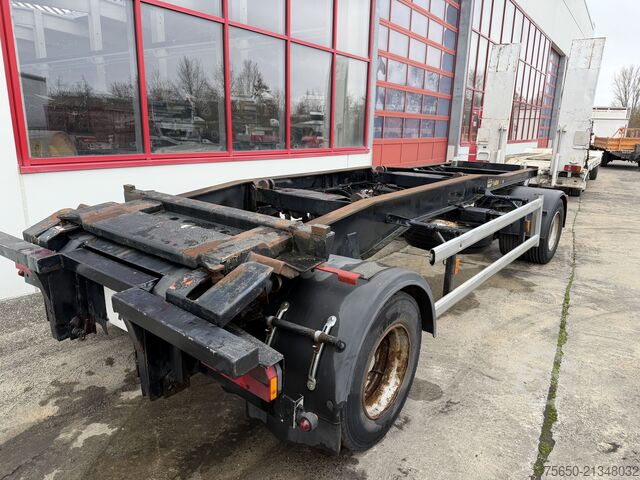 Swap chassis trailer Hüffermann HSA1860 2 Achs Abrollmulden Anhänger